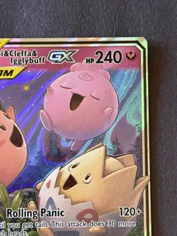 2019 Pokemon S&M Togepi & Cleffa & Igglybuff GX 143/236 Cosmic Eclipse - Image 4