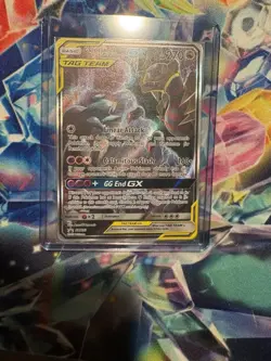 Pokemon TCG Garchomp & Giratina GX SM193 Black Star Promo Holo NM - Image 1