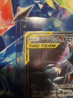 Pokemon TCG Garchomp & Giratina GX SM193 Black Star Promo Holo NM - Image 2