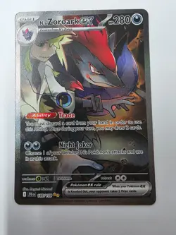 2025 Pokemon N's Zoroark ex Journey Together 185/159 Special Illustration Rare - Image 1
