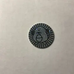 1999 Chansey Holo foil Nintendo Pokemon Wizards Coin Rare Wizards - Image 1