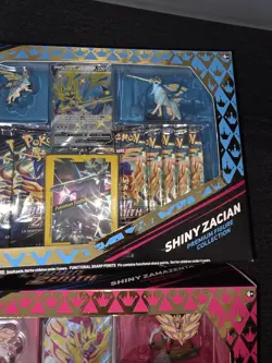 Pokemon Shiny Zacian & Shiny Zamazenta Crown Zenith Premium Figure Collection - Image 3