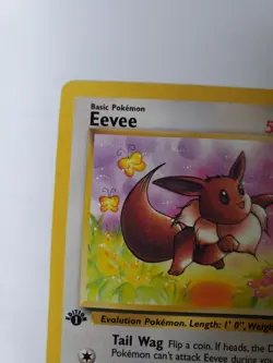 Pokemon - Jungle Set - Eevee 51/64 - 1st Edition Condition (Played) - Image 5