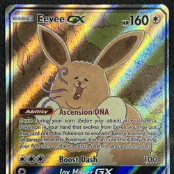 Eevee GX SM233 Sun and Moon Promo English Pokemon Black Star Promo TCG CCG - Image 4