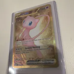 Pokemon Mew EX TCG 205/165 Sv: Scarlet & Violet 151 Holo Hyper Rare NM Condition - Image 2