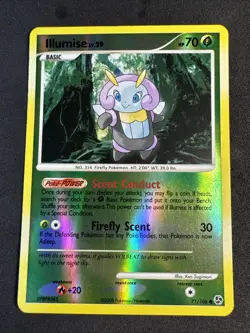 Illumise 71/106 Great Encounters Reverse Holo Pokemon S3 - Image 1