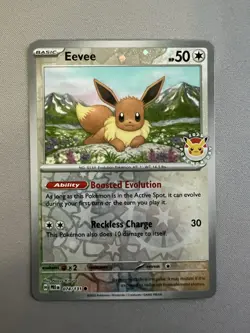 Eevee 074/131 Pokemon Day Stamped Promo 2025 Near Mint - Image 2