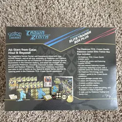 Pokemon TCG Crown Zenith Elite Trainer Box Plus Pokemon Center ETB Sealed - Image 2