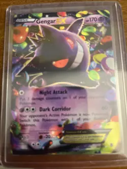 Pokemon TCG Gengar EX 34/119 Phantom Forces Ultra Rare - Image 1