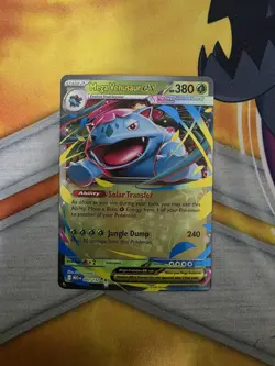 Mega Venusaur ex 003/132 Double Rare Pokemon TCG Mega Evolution NM - Image 1