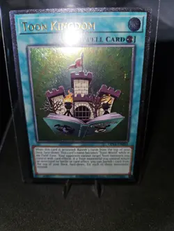 YuGiOh OP14-EN002 - Toon Kingdom *Ultimate Rare* NM/M - Image 1