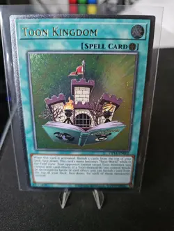 YuGiOh OP14-EN002 - Toon Kingdom *Ultimate Rare* NM/M - Image 2