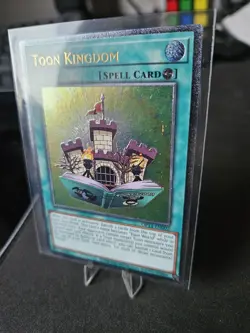 YuGiOh OP14-EN002 - Toon Kingdom *Ultimate Rare* NM/M - Image 3