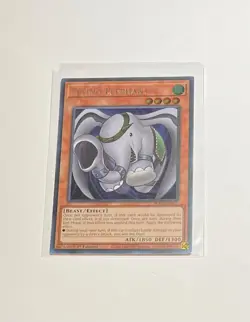 Yu-Gi-Oh! Flying Elephant #BLC1-EN017 Ultra Rare 1st Edition (NM) Silver + Bonus - Image 1