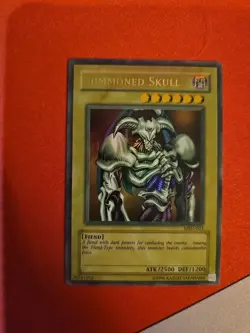 HEAVY FADED Yugioh Summoned Skull mrd-003 Metal Raiders - Image 1