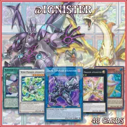 AI @IGNISTER DECK 40+ Dark Templar Light Dragon Wind Pegasus Pikari YuGiOh - Image 2