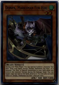 Donpa, Marksman Fur Hire Super Rare Dark Saviors DASA-EN014 LP - Image 1