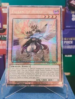 RA04-EN034 [Alt Art] - QCR - Fallen Of Albaz - NM - YuGiOh! - English - Image 1