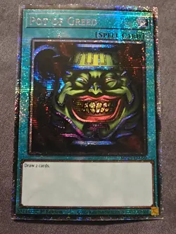 Pot of Greed MP25-EN050 Starlight Rare NM 1st Edition Yu-Gi-Oh! - Image 1