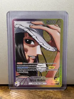 One Piece TCG Nico Robin OP09-062 Leader Parallel Alternative Art English NM - Image 1