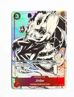 Jinbe ~ One Piece Gift Collection 2023 ~ Alternate Art Foil ST01-005 - Image 1