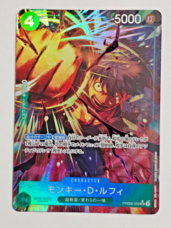 Monkey D. Luffy Alt Art (SR) (PRB02-005) One Piece TCG JP The Best Vol 2 (PRB02) - Image 1