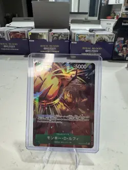 Monkey D. Luffy PRB02-005 SR ONE PIECE Card The Best 2 - ONE PIECE Japanese - Image 1