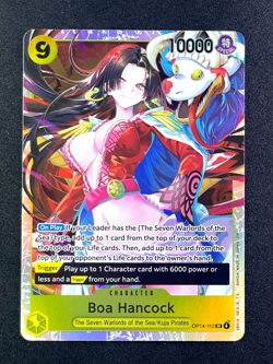 One Piece The Azure Sea’s Seven Boa Hancock OP14-112 Super Rare ENGLISH NM - Image 1
