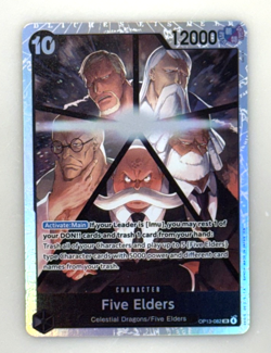 Five Elders OP13-082 SR Super Rare One Piece Carrying on His Will - Image 1