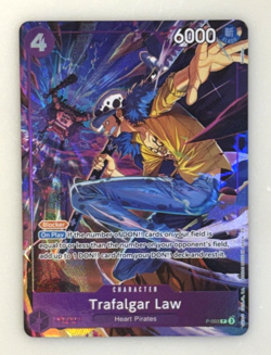 One Piece #P-093 Trafalgar Law (Illustration Box Vol.6) Promotion Card - Image 1