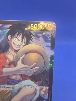 One Piece Starter Deck 8 Monkey D Luffy ST08-001 Alternate Alt Art Leader NM - Image 4