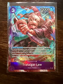Trafalgar Law (Alternate Art) (069) OP05-069 Awakening of the New Era Foil - Image 1