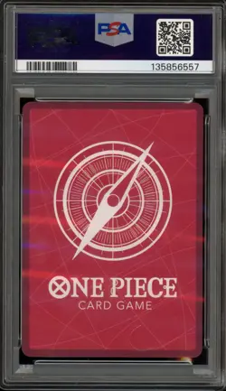 One Piece CCG Shanks PSA Magazine Exclusive Promo OP09-001 PSA 8 - Image 2
