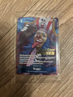 Buggy - One Piece OP 10, P-084 Release Event Winner - Sealed ENG - Image 1