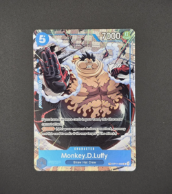 One Piece Monkey D. Luffy TR Treasure Rare OP13 Carrying on His Will OP11-058 NM - Image 1