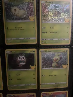 Pokemon COMPLETE HOLO SET 25/25 Full 25th Anniversary McDonalds Lot NM Card Lot - Image 4