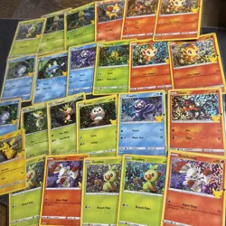 Pikachu 25/25 Holo McDonald’s 25th Anniversary- POKEMON CARD LOT ( Mixed Cards) - Image 1