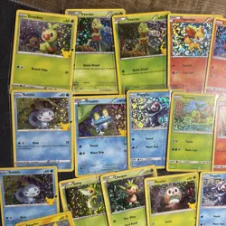 Pikachu 25/25 Holo McDonald’s 25th Anniversary- POKEMON CARD LOT ( Mixed Cards) - Image 3