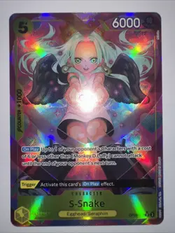 S-Snake OP08-112 SR Alt Art Two Legends ONE PIECE Card Game NM English - Image 5