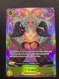 S-Snake Alt Art OP08-112 SR Two Legends ONE PIECE Card Game English NM - Image 1