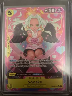 One Piece Card Game S-Snake OP08-112 SR Alt Art Two Legends OP-08 English NM - Image 1