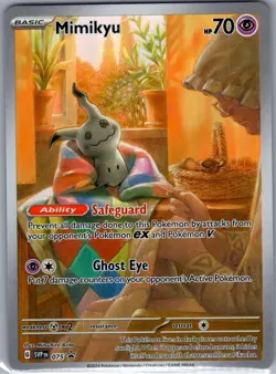 Mimikyu SVP 075 SV: Scarlet & Violet Promo Cards - Pokemon Card - NM - Image 1