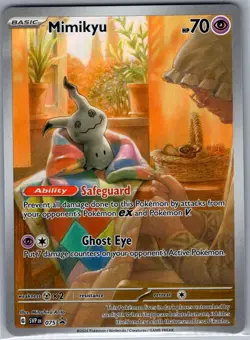 Mimikyu SVP 075 SV: Scarlet & Violet Promo Cards - Pokemon Card - NM - Image 1