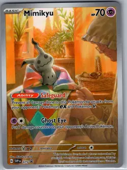 Mimikyu SVP 075 SV: Scarlet & Violet Promo Cards - Pokemon Card - NM - Image 1