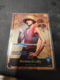 Monkey.D.Luffy (Premium Card Collection -Live Action Edition-) P-047 Sealed - Image 1