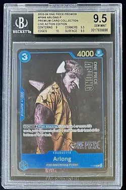 BGS 9.5 One Piece P-048 P Arlong - English - Premium Card - Live Action Edition - Image 1