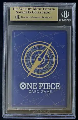 BGS 9.5 One Piece P-050 P Sanji - English - Foil - Live Action - Graded - Image 2