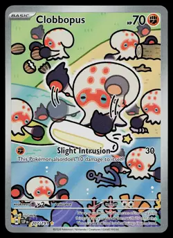 Pokemon Card - Clobbopus Surging Sparks 207/191 Holo Illustration Rare - Image 1