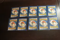 2023 POKEMON BLACK STAR PROMOS SVP EN #051 SNORLAX 151 ETB Lot 10 cards - Image 2