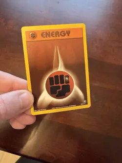 Fighting Energy 106/111 Neo Genesis Regular Pokemon Card - Image 1
